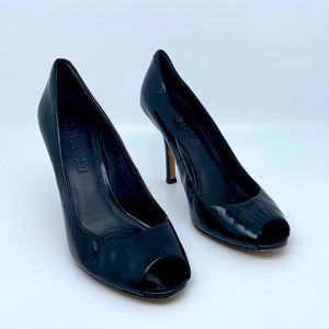 Vera Wang Peep Toe Pumps